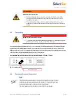 Preview for 25 page of Selectronic SelectSun 40K Nstruction Manual