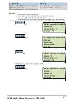 Preview for 12 page of Selektro CCM 164 User Manual