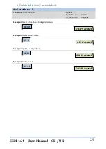 Preview for 29 page of Selektro CCM 164 User Manual
