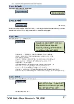 Preview for 32 page of Selektro CCM 164 User Manual