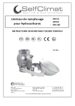 Self Climat DN 100 Fitting And Operating Instructions preview