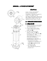 Selimex A TOUCH OF PEPPER Manual предпросмотр