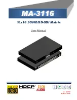 Seller MA-3116 User Manual предпросмотр