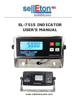 Предварительный просмотр 1 страницы SellEton Scales SL-7515 User Manual