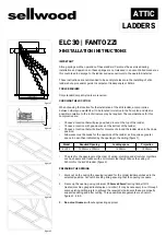 sellwood ELC30 Installation Instructions preview