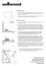 Preview for 2 page of sellwood ELC30 Installation Instructions