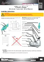 Предварительный просмотр 4 страницы Selmo Thesis Easy Manual