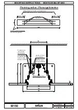 Preview for 2 page of Selux M150 System Mounting Instructions