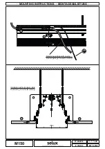 Preview for 4 page of Selux M150 System Mounting Instructions