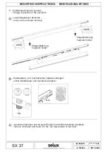 Предварительный просмотр 6 страницы Selux SX 37 Mounting Instructions