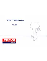 Preview for 1 page of SELVA MARINE Corse Owner'S Manual