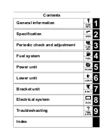 Preview for 3 page of SELVA MARINE Fin Whale 225 EFI Service Manual