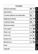 Preview for 3 page of SELVA MARINE Kingfish 25 Service Manual