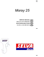 Preview for 1 page of SELVA MARINE Moray 25 Service Manual