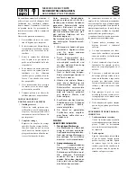 Preview for 21 page of SELVA MARINE Moray 25 Service Manual