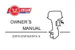 Preview for 1 page of Selva ZSF6 Owner'S Manual