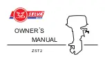 Preview for 1 page of Selva ZST2 Owner'S Manual