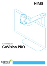 SELVAS Healthcare HIMS GoVision PRO User Manual preview