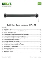 Selve Commeo SE Pro-RC Quick Start Manual preview