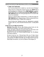 Preview for 21 page of Selve i-R Marki Send Plus Operating Instructions Manual