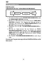 Preview for 26 page of Selve i-R Marki Send Plus Operating Instructions Manual