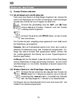 Preview for 34 page of Selve i-R Marki Send Plus Operating Instructions Manual