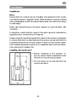 Preview for 49 page of Selve i-R Marki Send Plus Operating Instructions Manual