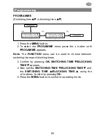 Preview for 65 page of Selve i-R Marki Send Plus Operating Instructions Manual