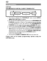 Preview for 68 page of Selve i-R Marki Send Plus Operating Instructions Manual