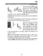 Preview for 81 page of Selve i-R Marki Send Plus Operating Instructions Manual