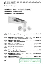 Selve i-R Marki Solar WS Operating Instructions Manual preview