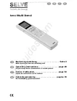 Selve iveo Multi Send Operating Instructions Manual предпросмотр