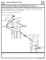 Предварительный просмотр 20 страницы SELWOOD A25190 Assembly Instructions Manual