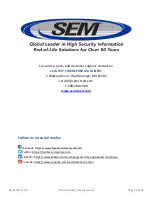 Предварительный просмотр 24 страницы SEM SSD1-HS Operation And Maintenance Manual