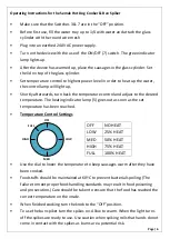 Preview for 6 page of SEMAK HD4S Operation And Warranty Booklet