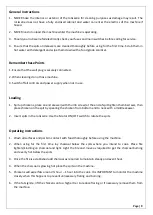 Preview for 9 page of SEMAK M28C Installation, Operation And Warranty Booklet