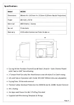 Preview for 9 page of SEMAK MC006 Operation And Warranty Booklet