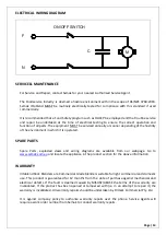 Предварительный просмотр 14 страницы SEMAK VB250 Operation And Warranty Booklet