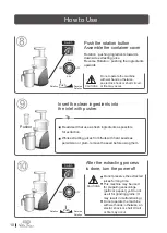 Preview for 10 page of SEMAK Vita Juice VJ2012 Operating And Instruction Manual