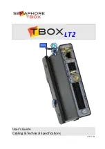 Предварительный просмотр 1 страницы semaphore TBOX LT2-530 Series User Manual