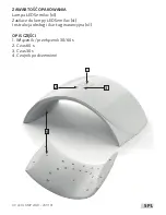 Предварительный просмотр 5 страницы Semilac UV LED LAMP 24 W Operation Manual