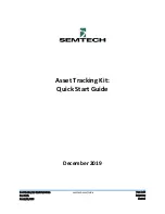 Semtech Asset Tracking Kit Quick Start Manual предпросмотр