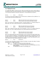 Предварительный просмотр 17 страницы Semtech SX1272 User Manual