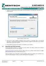 Предварительный просмотр 7 страницы Semtech SX8724SEVK User Manual