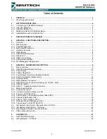 Preview for 2 page of Semtech XE1401SK User Manual