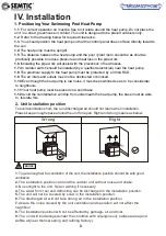 Preview for 8 page of Semtic NERS-B3Y Installation And Operation Instruction Manual