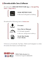 Preview for 2 page of Sena 5R Lite Quick Start Manual