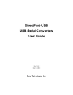 Preview for 1 page of Sena DirectPort-USB User Manual