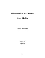 Sena HelloDevice Pro PS100 User Manual preview