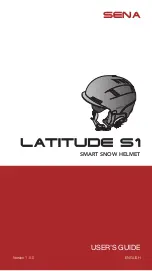 Sena Latitude S1 User Manual preview